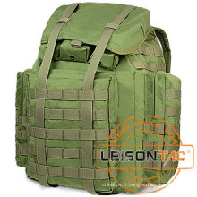 Sac à dos militaire avec armature en métal adopte nylon 1000D de haute résistance traitée avec traitement ignifuge et imperméable à l’eau